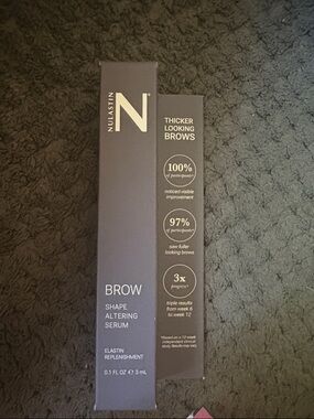 New in box Nulastin Brow Shape Altering serum
